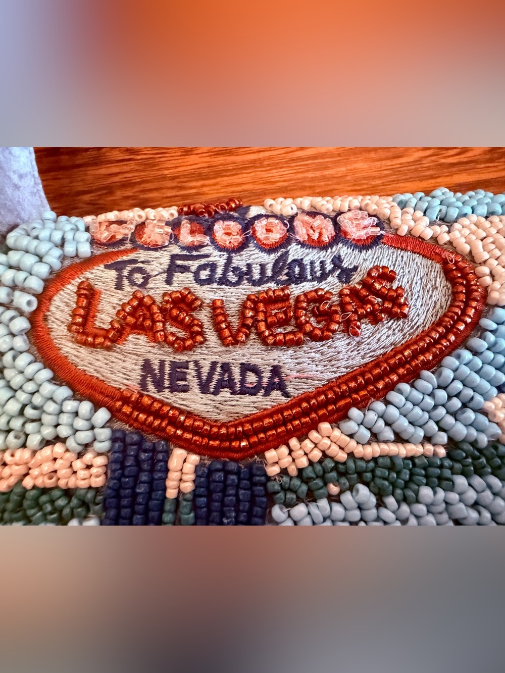 Viral and Much Sought After Las Vegas Hand Beaded Bag, Perfect For The Strip! - Picture 9 of 12